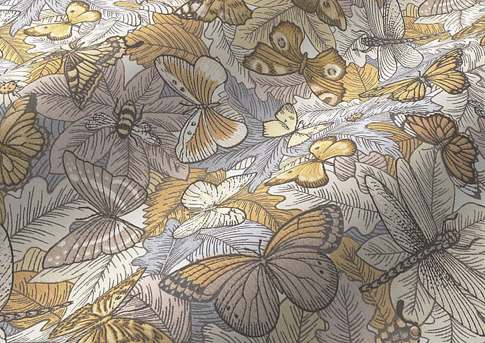 Botanist, Ochre - Made to Measure Curtains - Image 4